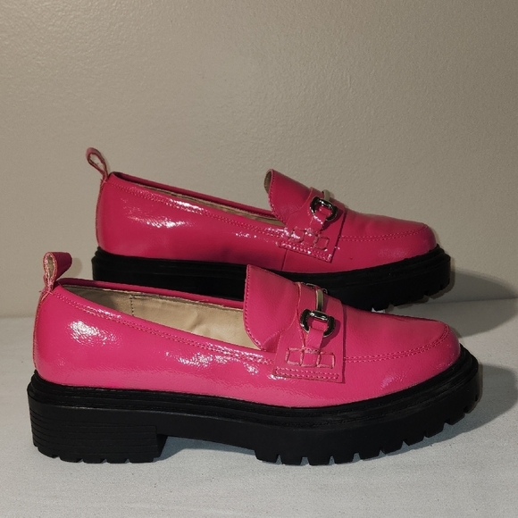 Women's Pink Loafers - Picture 1 of 7